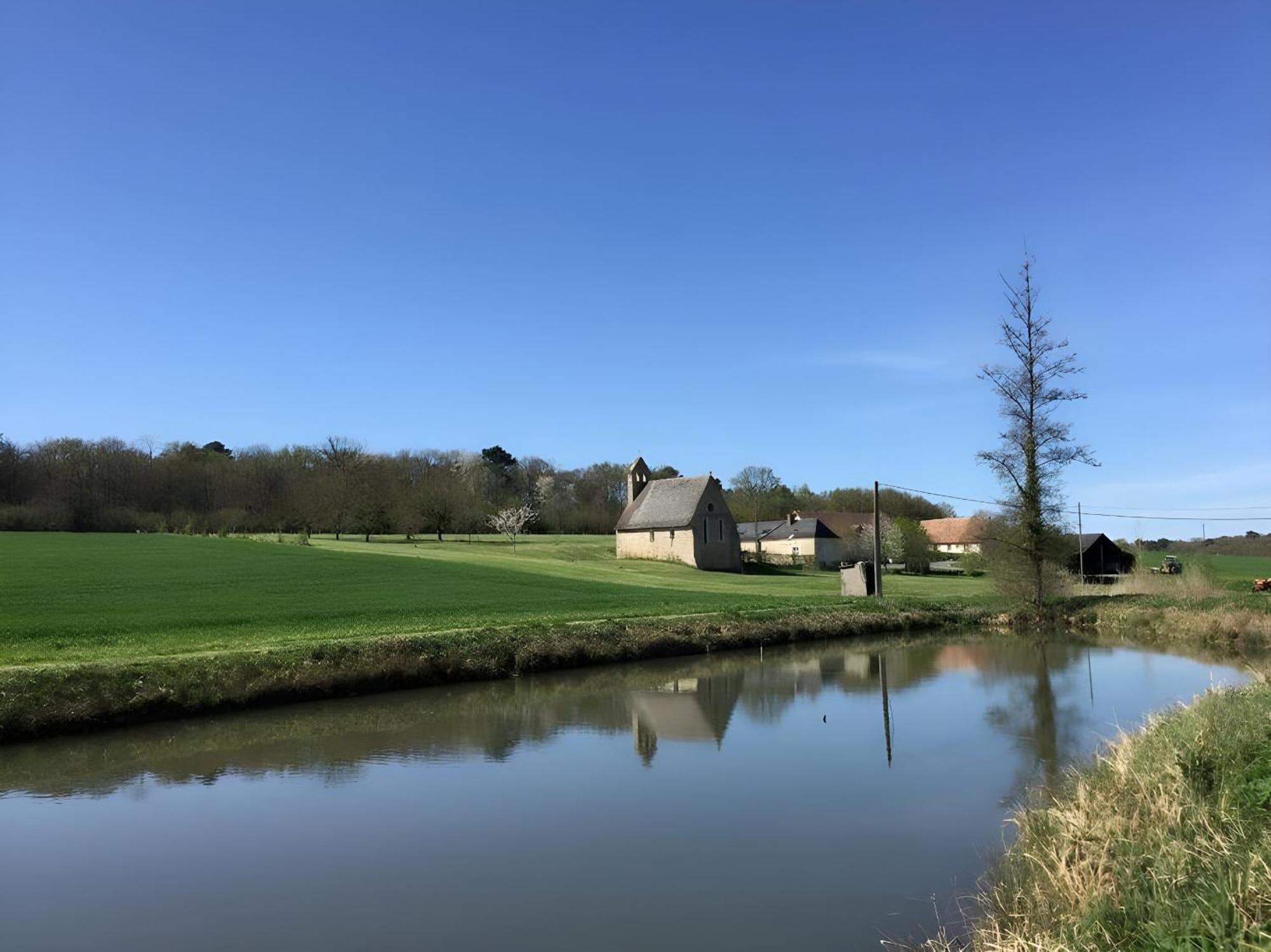 הוילה Thoree-les-Pins La Chapelle - Campagne - 8Pers - Reve Au Mans מראה חיצוני תמונה