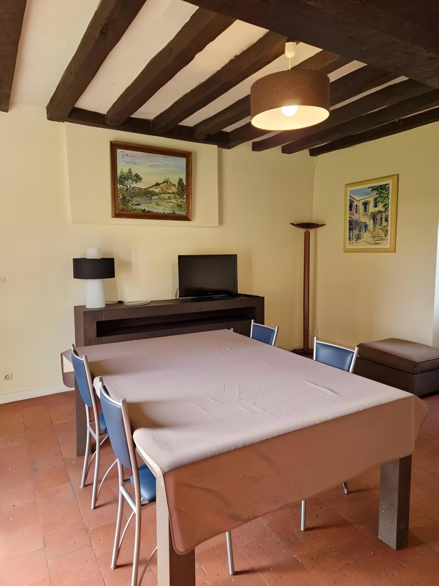 הוילה Thoree-les-Pins La Chapelle - Campagne - 8Pers - Reve Au Mans מראה חיצוני תמונה
